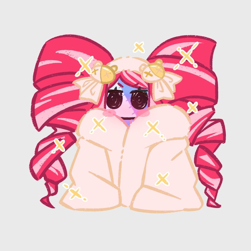 kureiji ollie (hololive and 1 more) drawn by loen