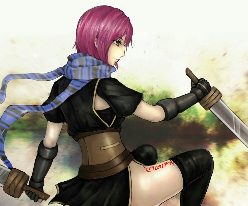 nel zelpher (star ocean and 1 more) drawn by mikemike