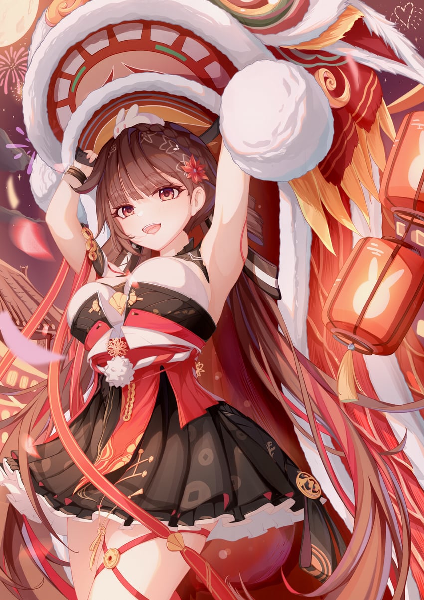 li sushang (honkai and 1 more) drawn by blackheart`