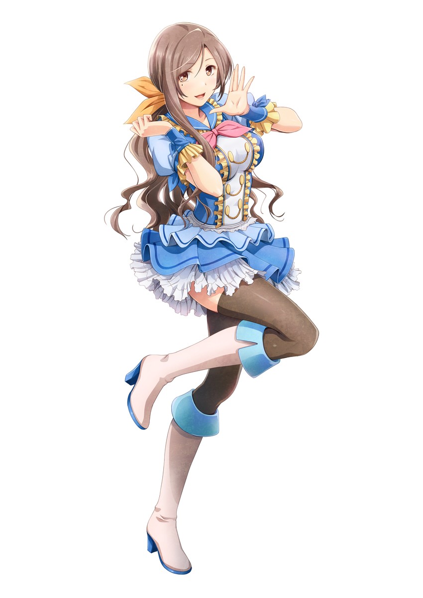 kamata mariko (idol death game tv) drawn by ueda_metawo