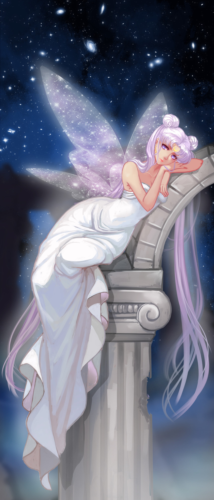 queen serenity (bishoujo senshi sailor moon) drawn by douyougen