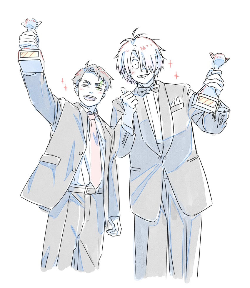 mizuki and medama oyaji (gegege no kitarou and 1 more) drawn by yatabe_touko