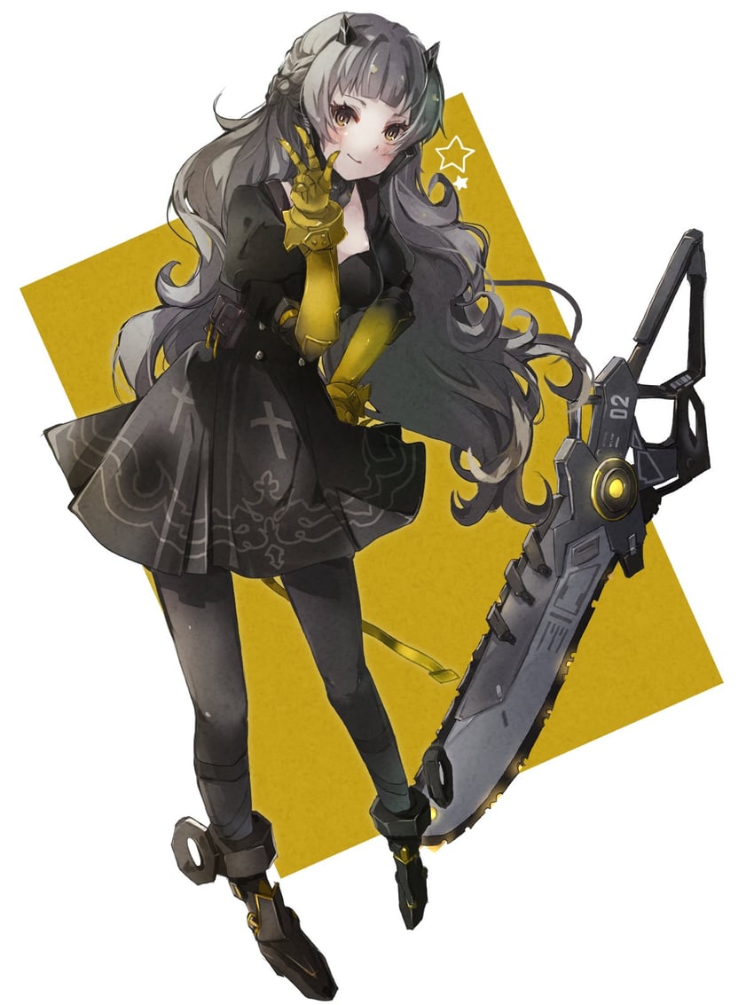 nanami and nanami: storm (punishing: gray raven) drawn by ite_ti