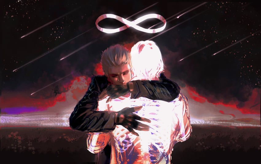 dante and vergil (devil may cry and 1 more) drawn by seawayne