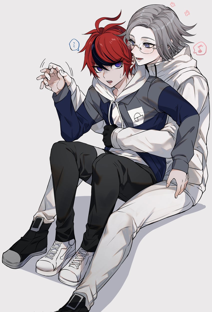 aotsuki eito and sumino takumi (the hundred line -last defense academy-) drawn by wa_ga_ne