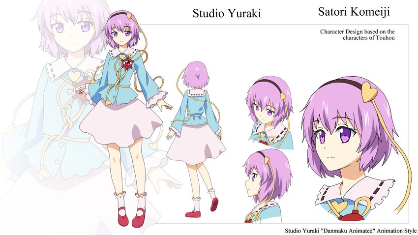komeiji satori (touhou and 1 more) drawn by studio_yuraki