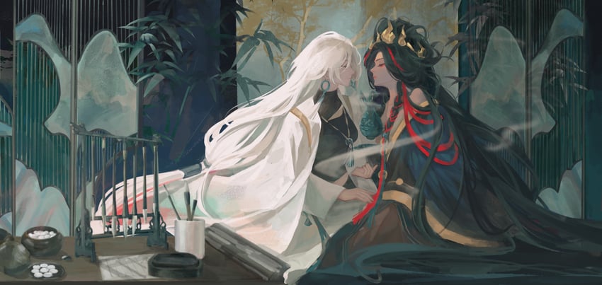 du ruo and yao (path to nowhere) drawn by chengya_huanwo