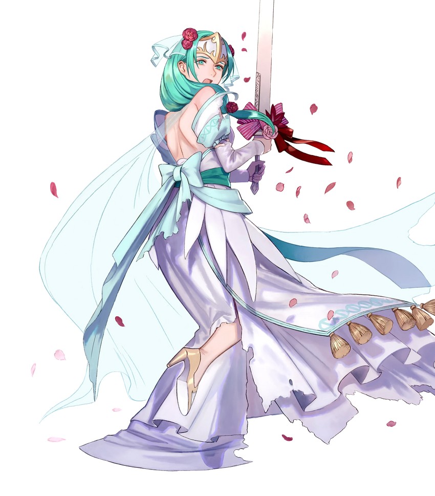 sigrun (fire emblem and 2 more) drawn by pikomaro