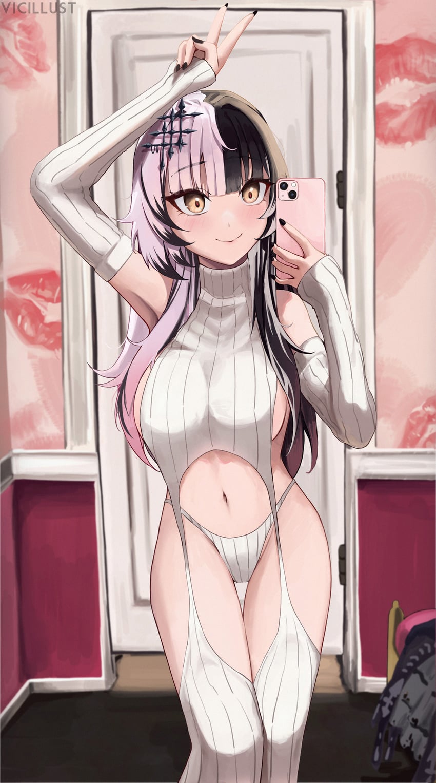 shiori novella (hololive and 1 more) drawn by vicarious