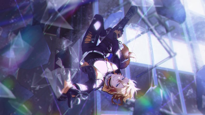 axel syrios (holostars and 1 more) drawn by akeemi-chan