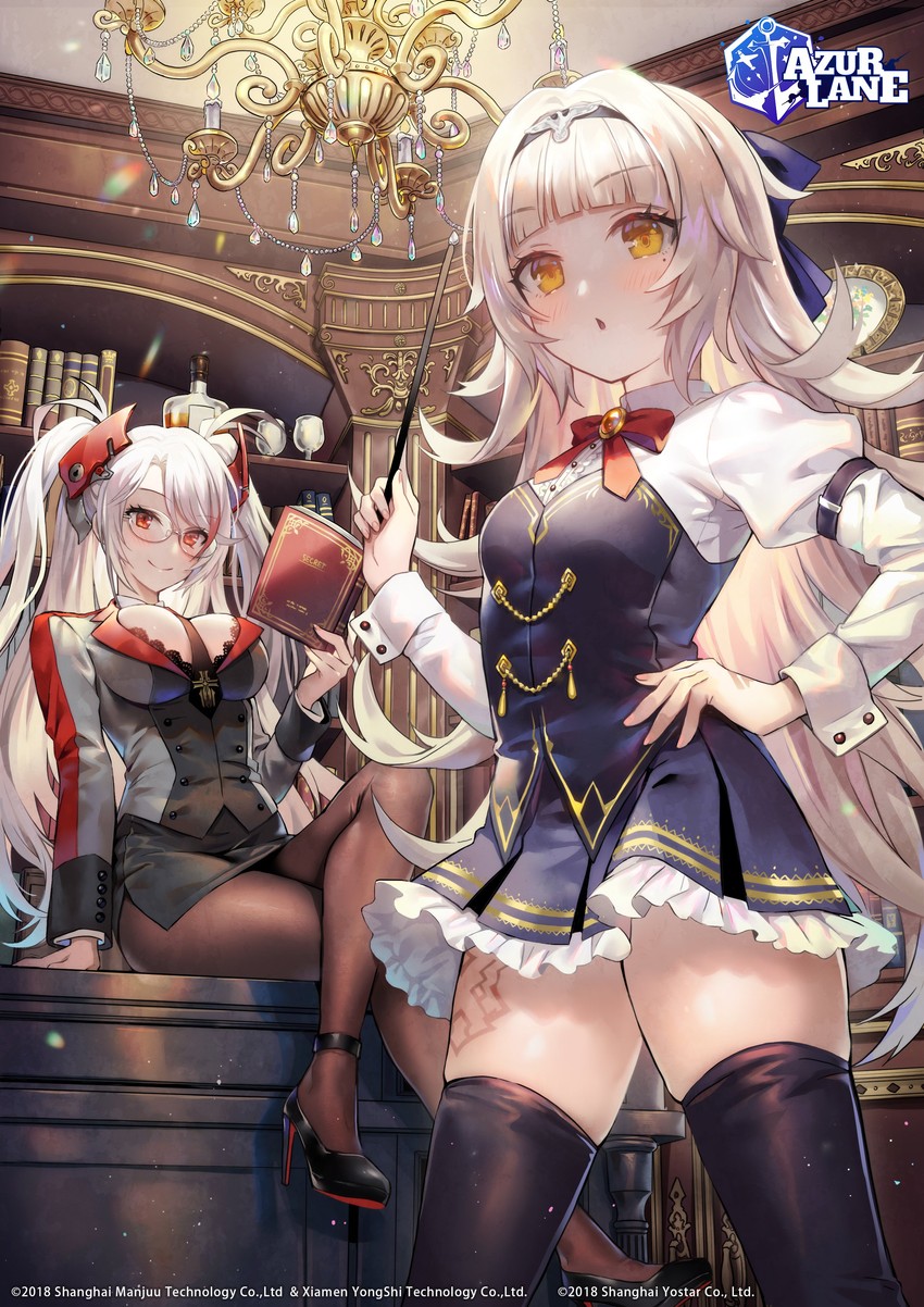 prinz eugen and z46 (azur lane) drawn by lino_chang