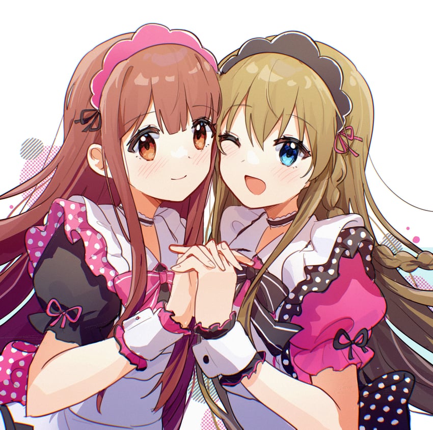 tanaka kotoha and kousaka umi (idolmaster and 1 more) drawn by nnnn