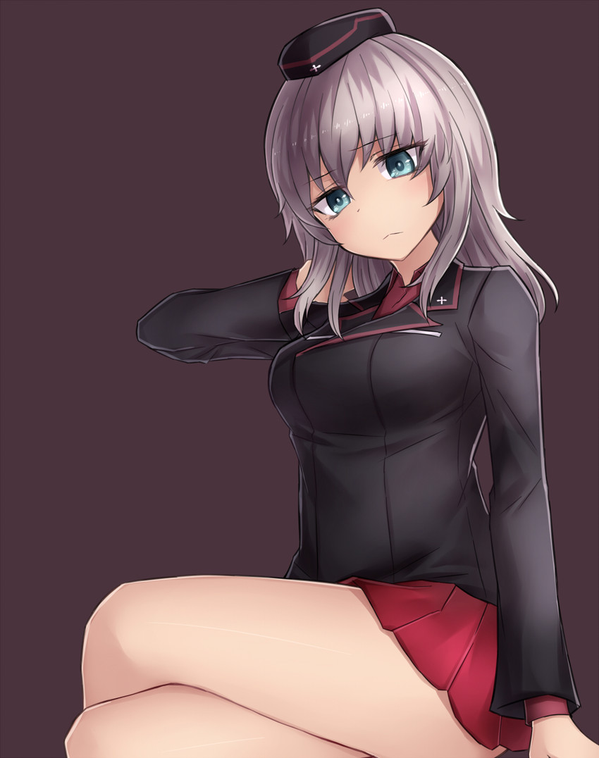 itsumi erika (girls und panzer) drawn by neit_ni_sei