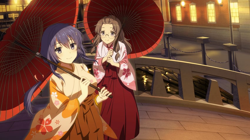 setouchi chie and fukuda sawano (toji no miko and 1 more)