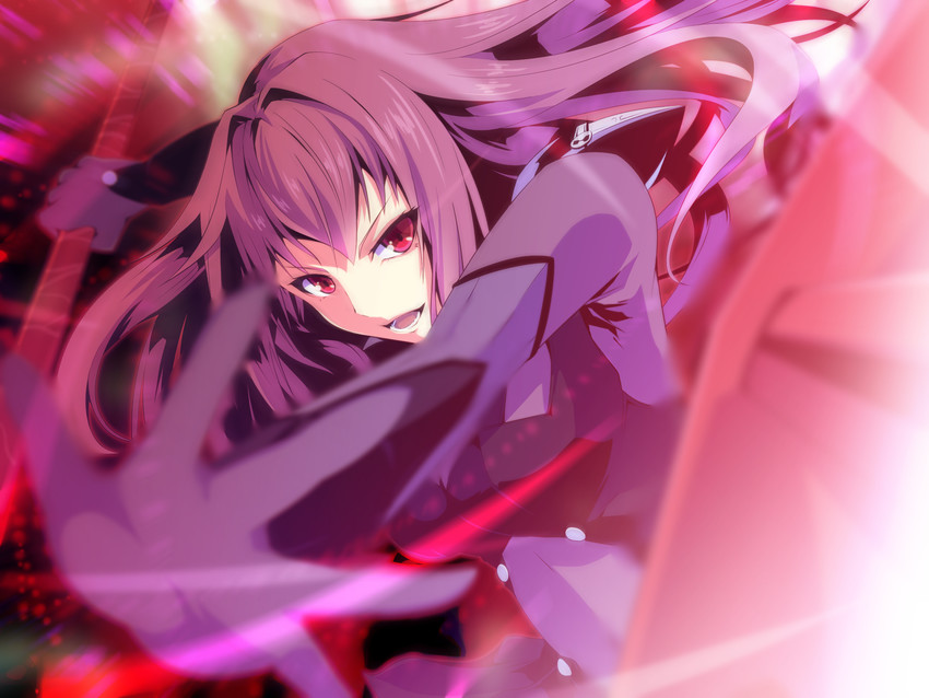 scathach (fate and 1 more) drawn by koumei_(twinameless)