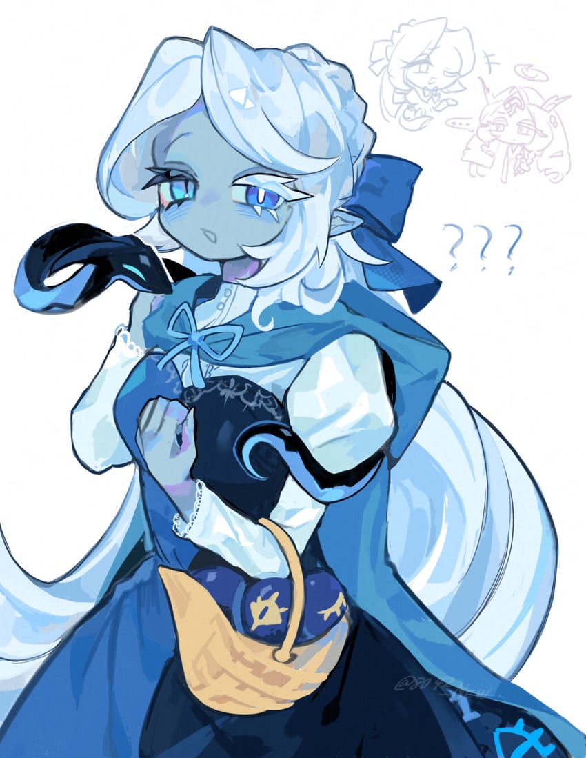 shadow milk cookie and eternal sugar cookie (cookie run and 1 more) drawn by 8042_new