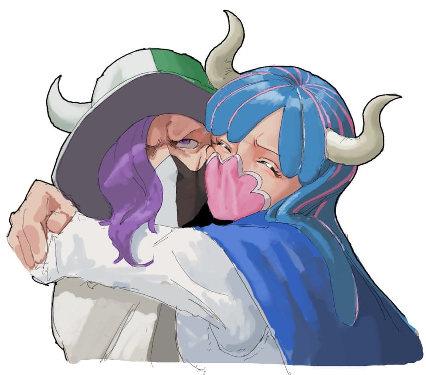 ulti and page one (one piece) drawn by iam_san3