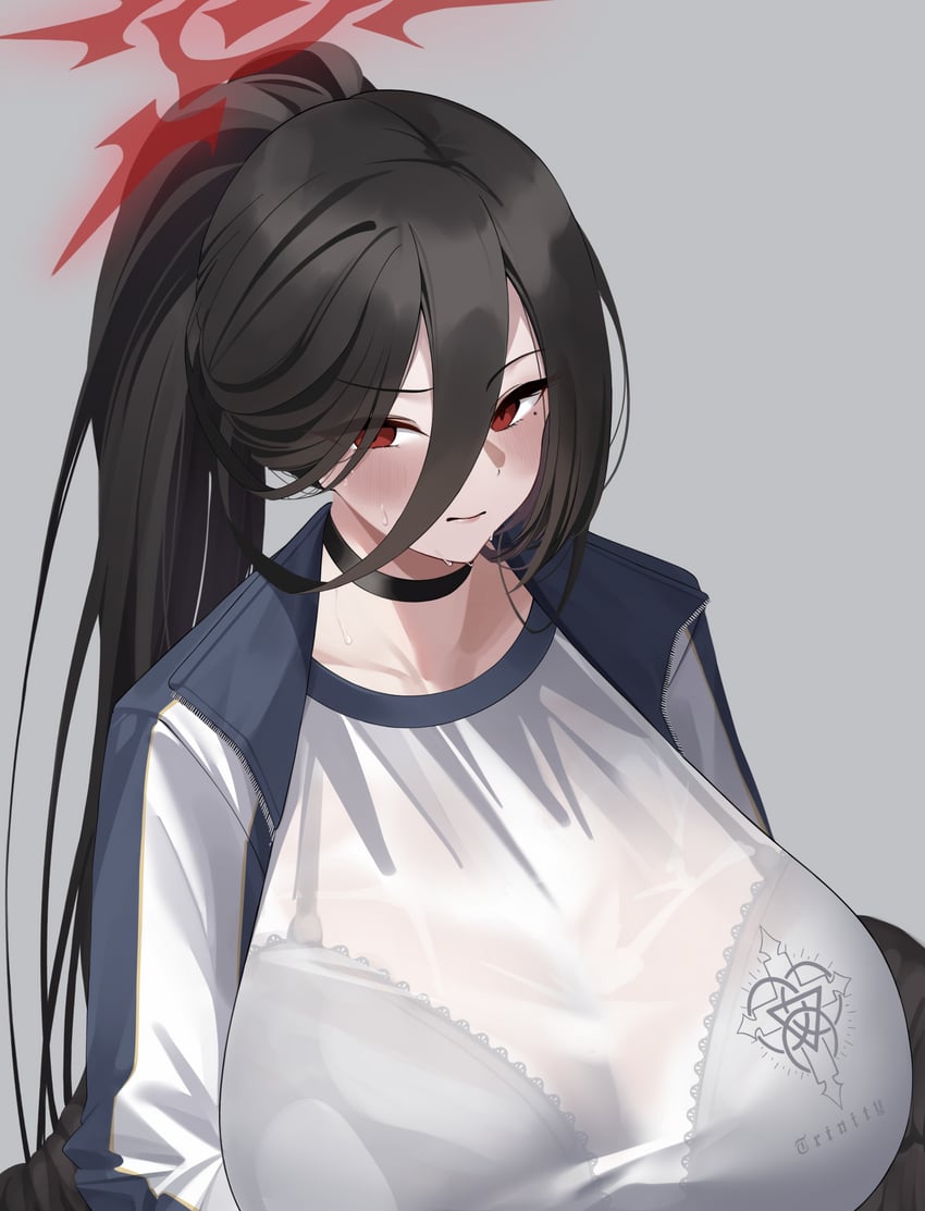 hasumi (blue archive) drawn by nemuslyp