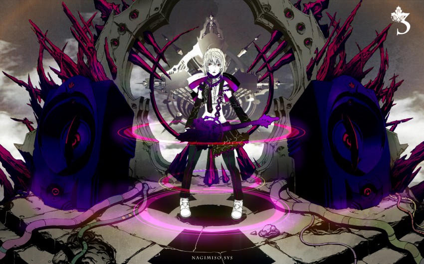 yowane haku (vocaloid and 1 more) drawn by doinatumi
