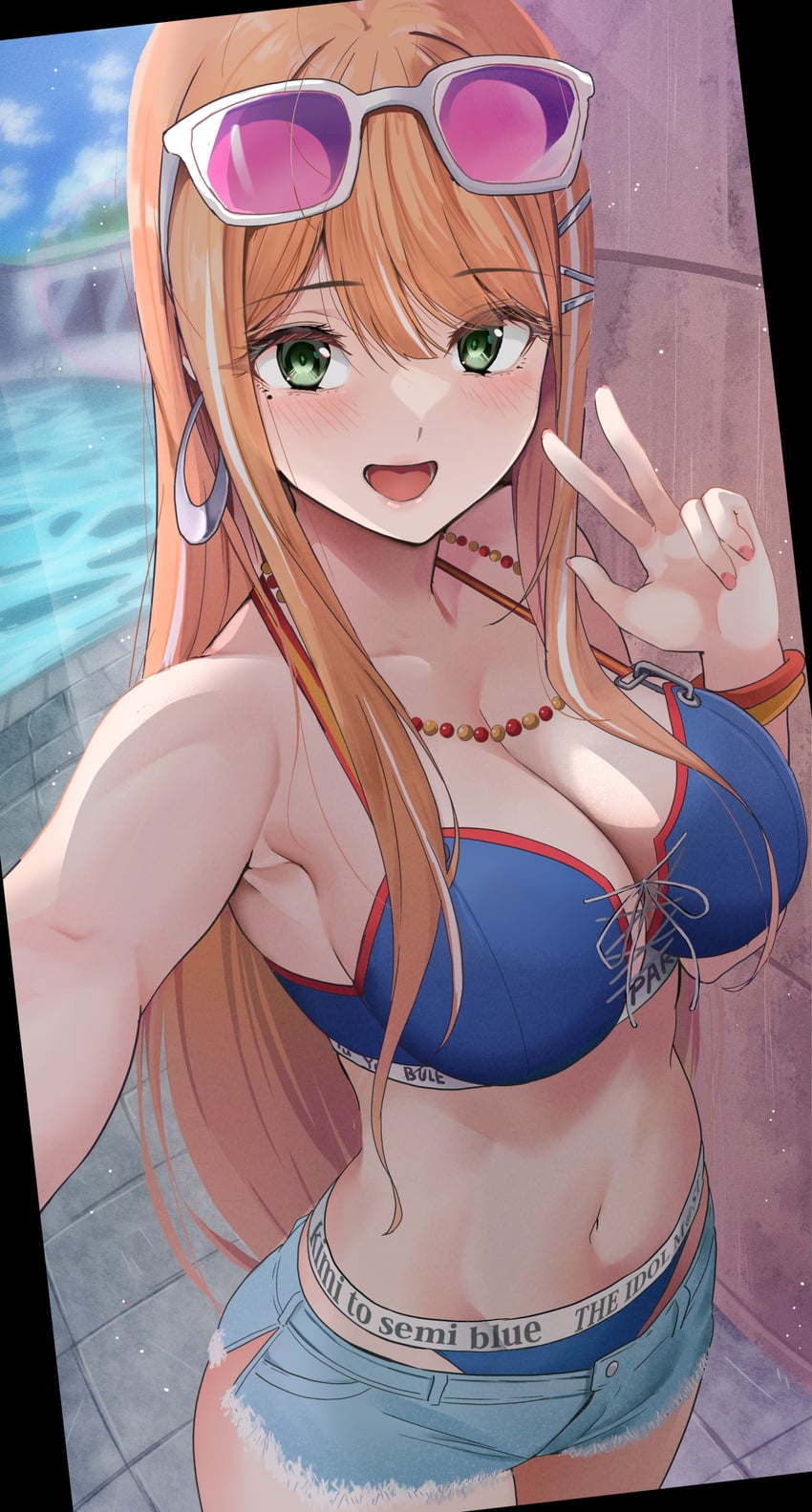 shiun sumika (idolmaster and 1 more) drawn by sezok