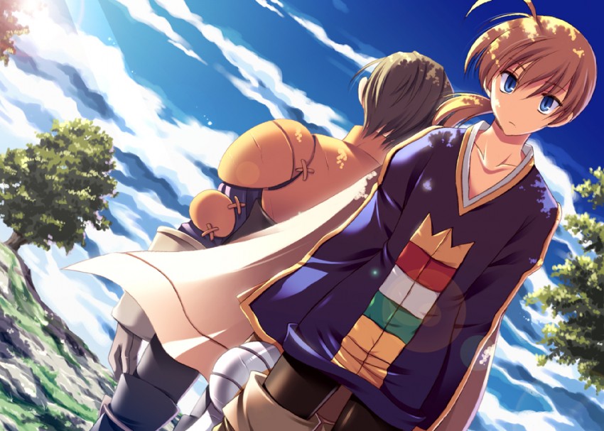 ramza beoulve and delita heiral (final fantasy and 1 more) drawn by odawara_hakone
