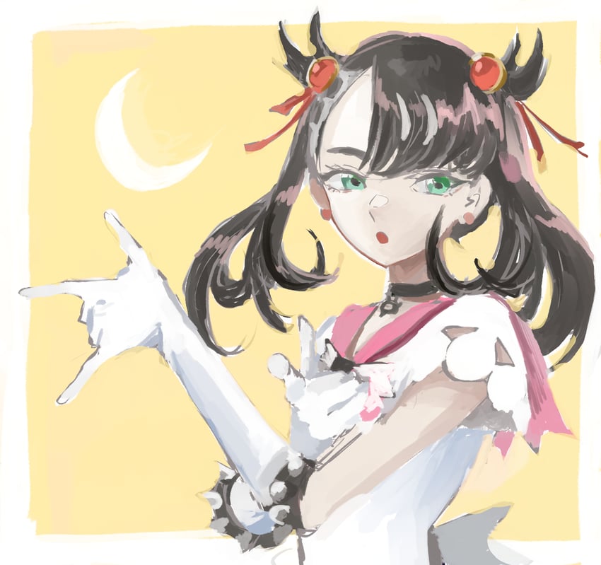 marnie (pokemon and 2 more) drawn by katahara_(no_108105)