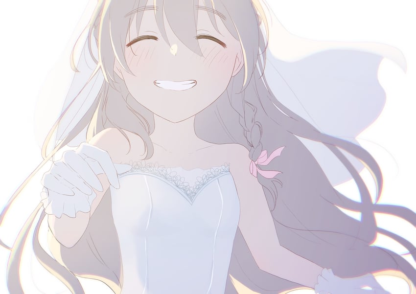 hoshi syoko (idolmaster and 1 more) drawn by kopanda2g3g