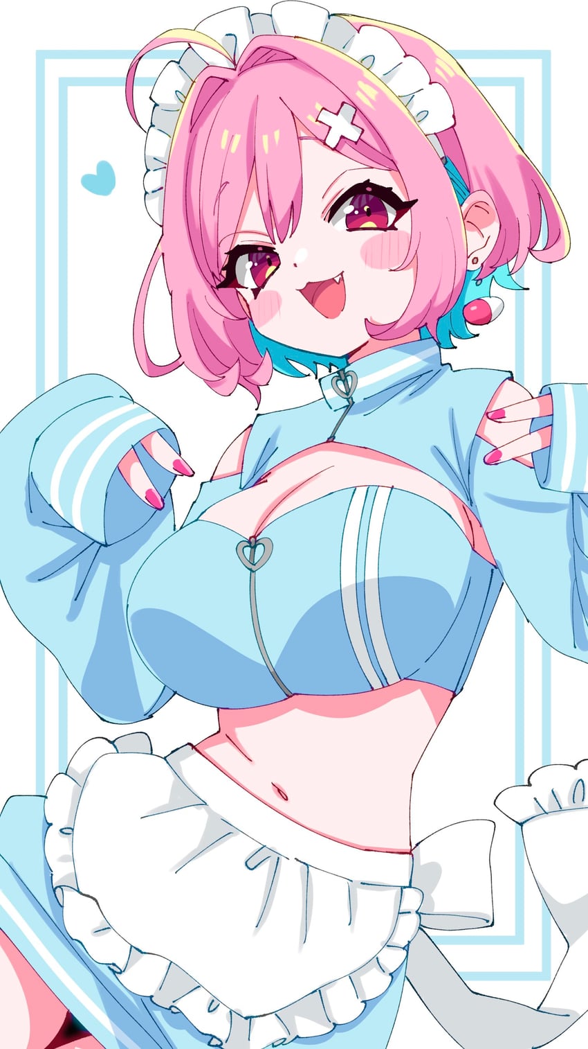 yumemi riamu (idolmaster and 2 more) drawn by sukoyaka_(100hituzi)