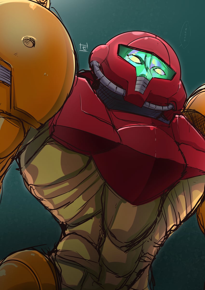 sa-x (metroid and 1 more) drawn by zero-theme
