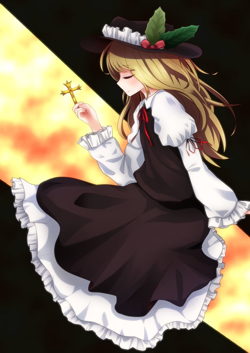 jacket girl (touhou and 1 more) drawn by ecarl