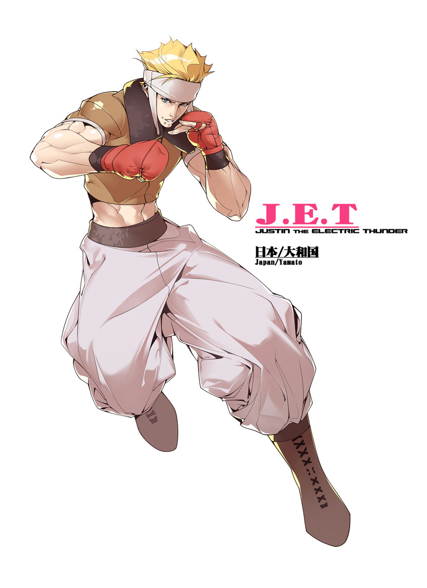 justin the electric thunder (yatagarasu) drawn by tomoyuki_kotani