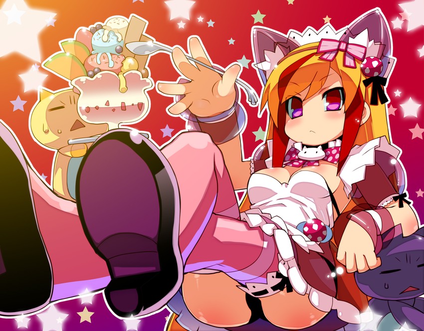 the knee socks princess of glass (bemani and 2 more) drawn by zankuro