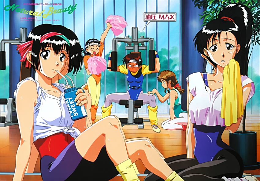 toreishi uzuki, toreishi satsuki, toreishi kanna, toreishi yayoi, and toreishi mina (idol boueitai hummingbird) drawn by yanagisawa_masahide