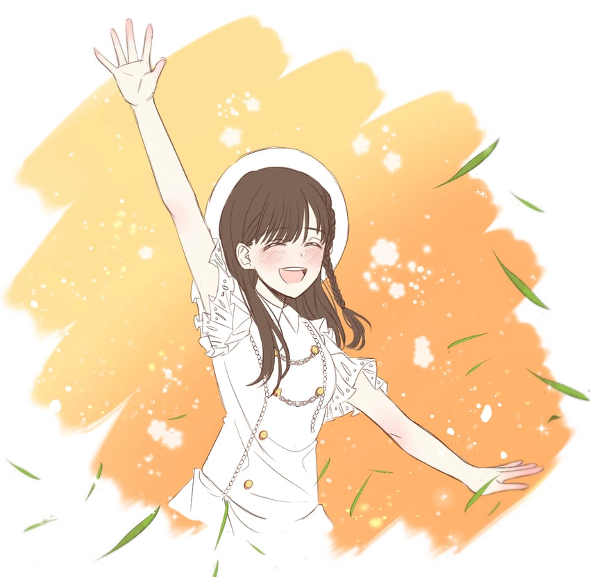 inami anju (love live! and 1 more) drawn by penkae