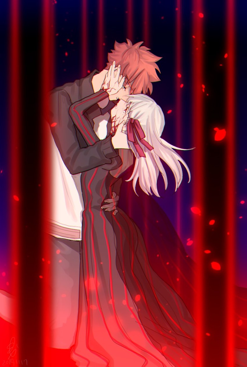 emiya shirou, matou sakura, and dark sakura (fate and 2 more) drawn by momoka_(abc_momoka0718)