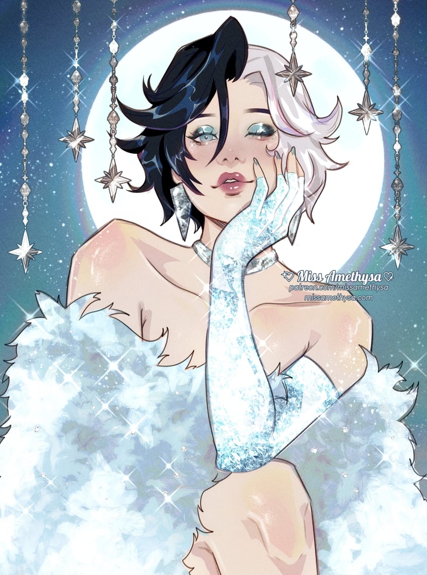 luna snow (marvel and 1 more) drawn by missamethysa