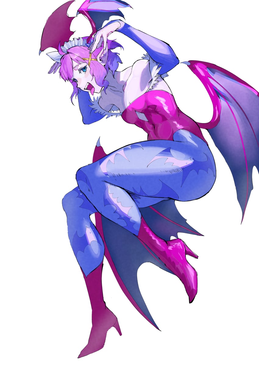 lilith and mint fantome (indie virtual youtuber and 1 more) drawn by arqa