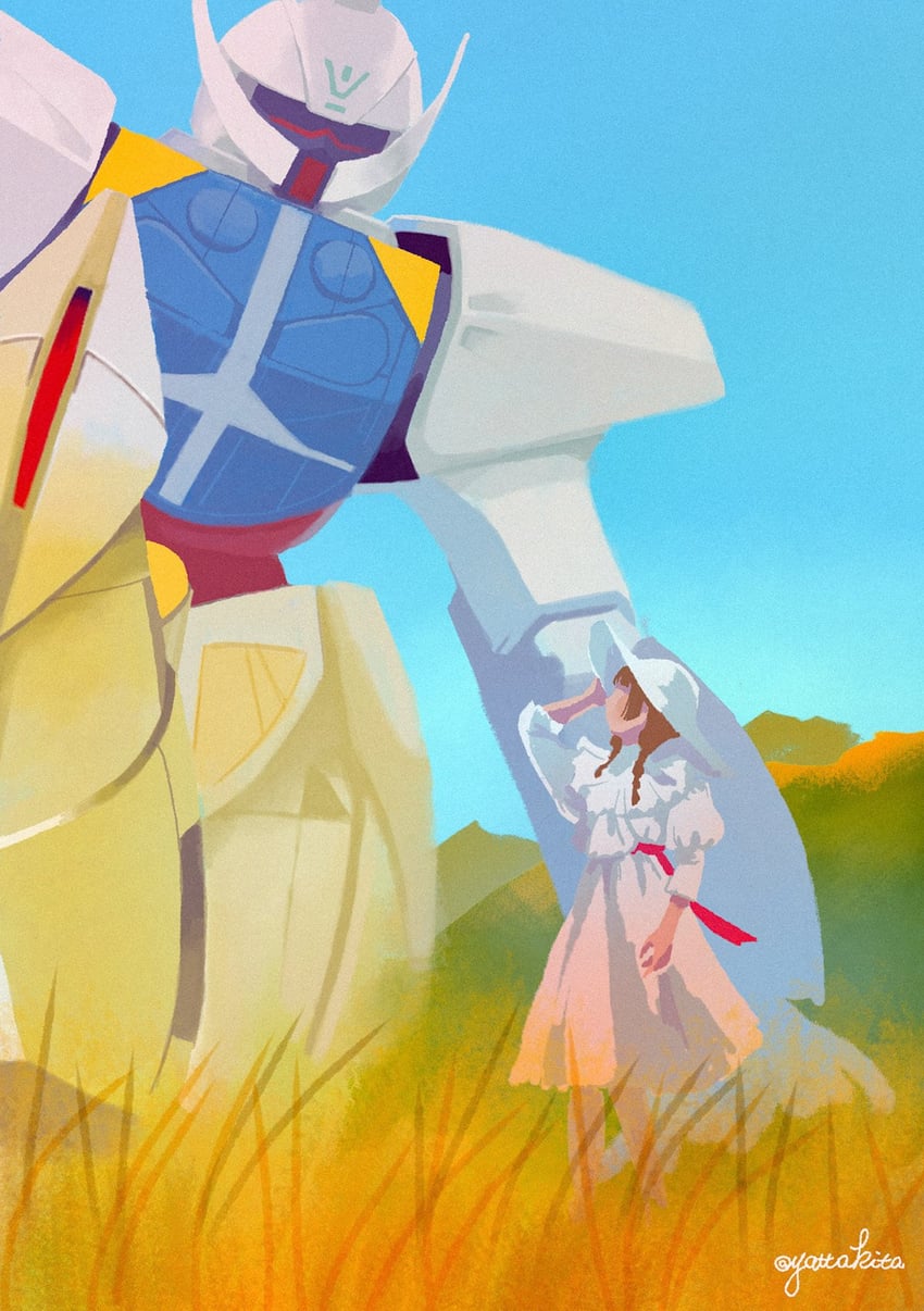 turn a gundam and sochie heim (gundam and 1 more) drawn by yatta_kita