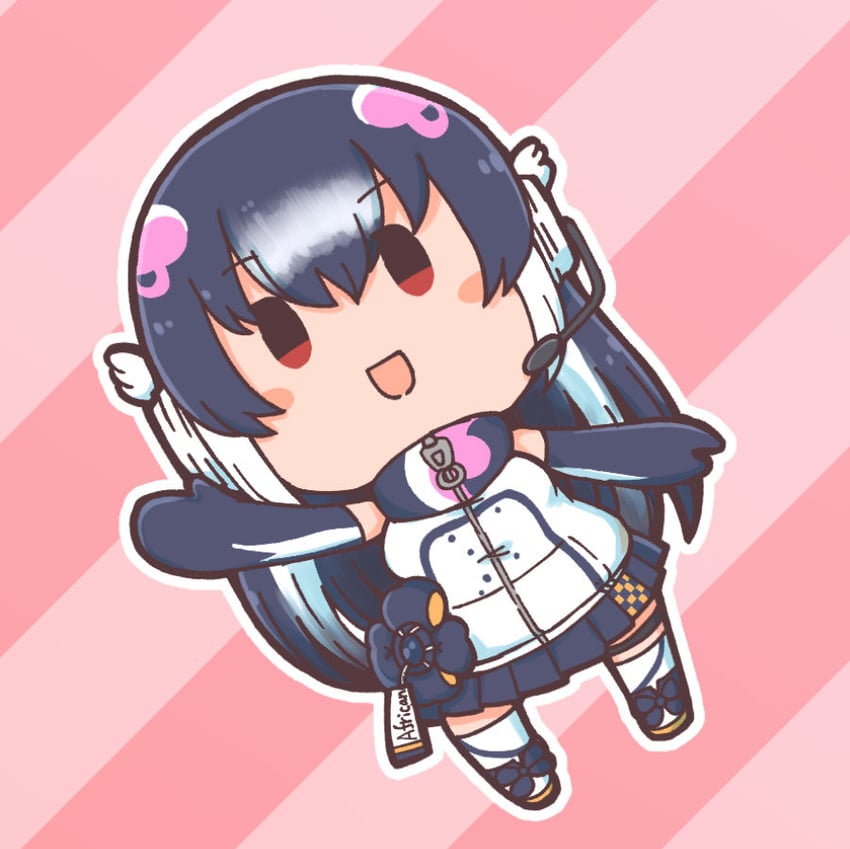 african penguin (kemono friends and 1 more) drawn by numazoko_namazu