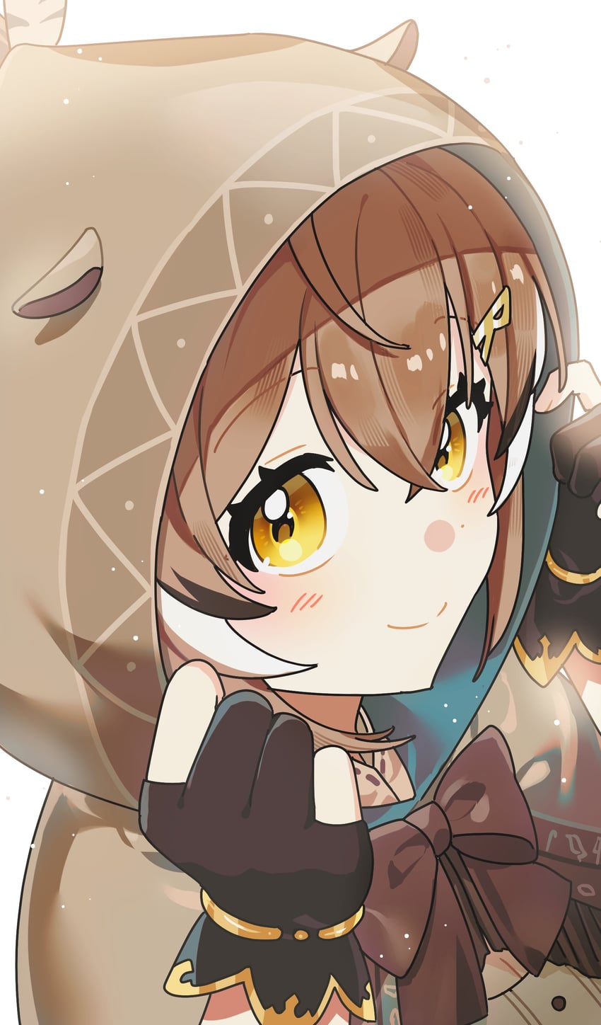 nanashi mumei (hololive and 1 more) drawn by dotoram