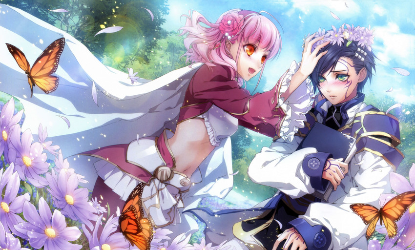 lulu and est rinaudo (wand of fortune) drawn by usuba_kagero_(initiative)