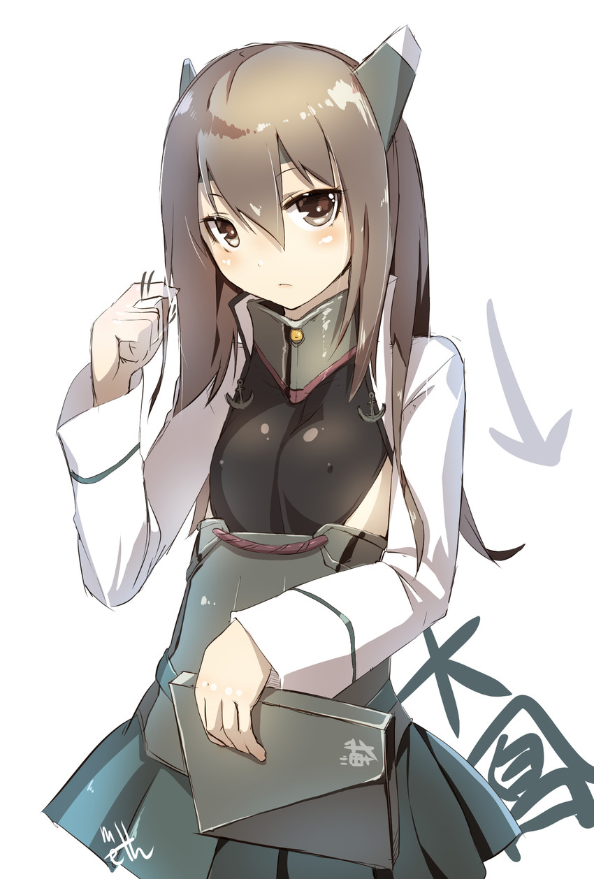 taihou and taihou kai (kantai collection) drawn by meth_(emethmeth)