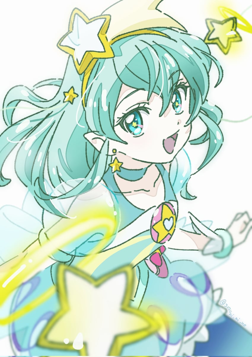 hagoromo lala and cure milky (precure and 1 more) drawn by sugimoto_miho