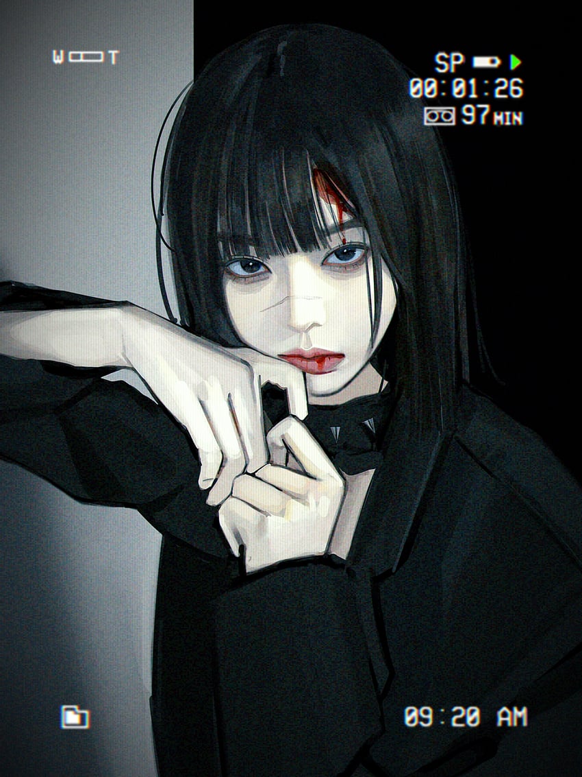 winter (real life and 1 more) drawn by buerhua