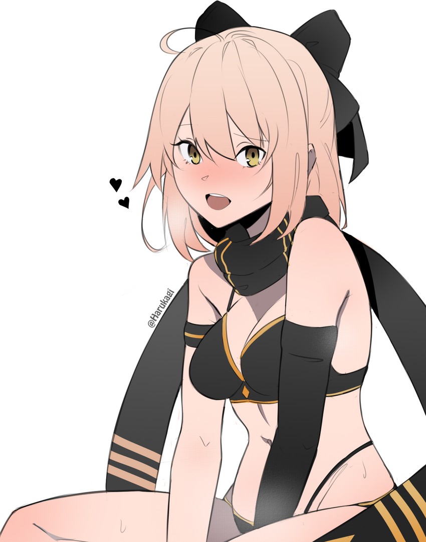 okita souji and okita j. souji (fate and 1 more) drawn by harukagi