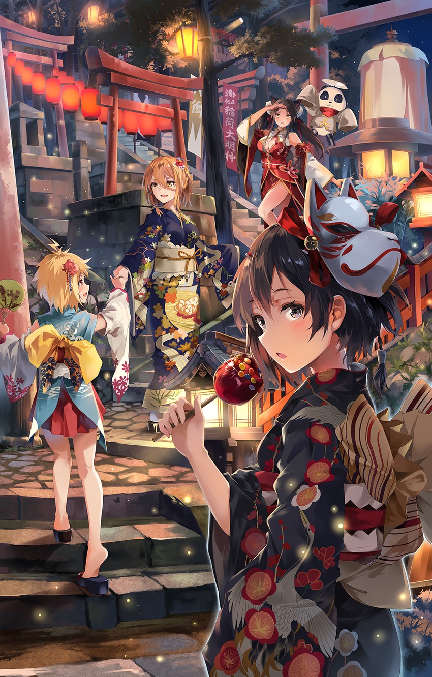 tau, takahashi natsumi, hong xiaoyu, and takahashi ryouma (iron saga) drawn by neko_(yanshoujie)