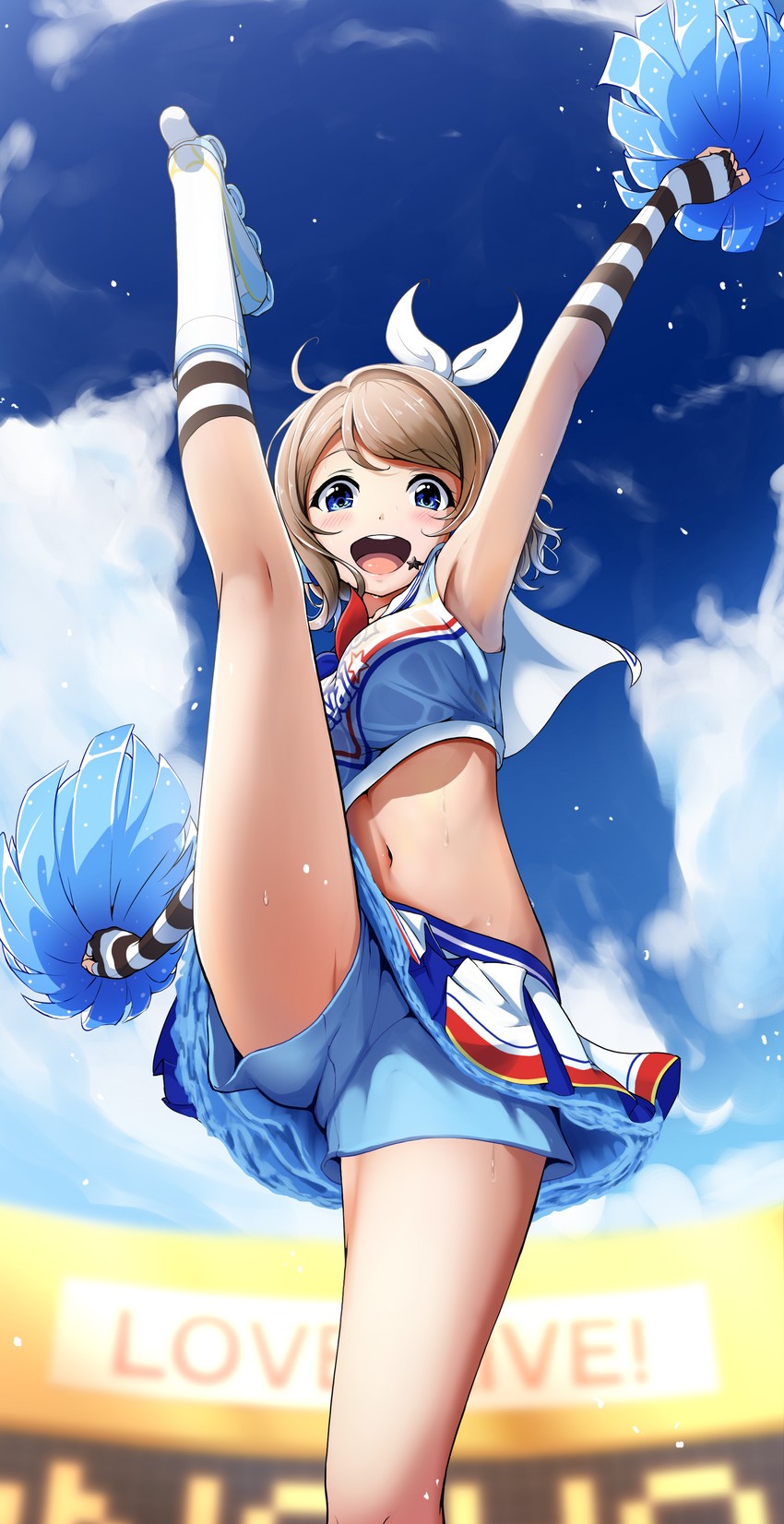 watanabe you (love live! and 2 more) drawn by amagi_(volfuji)