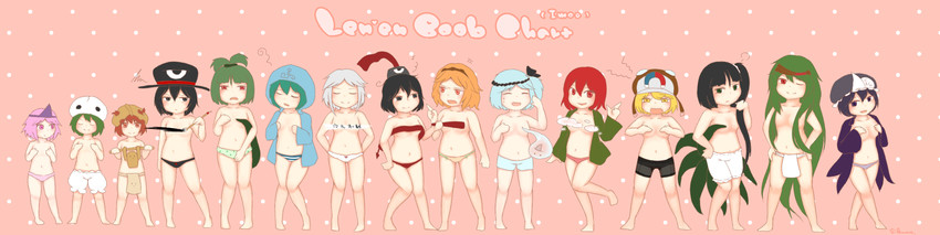 enraku tsubakura, houlen yabusame, senri tsurubami, shitodo kuroji, zuifeng tenkai, and 10 more (len'en) drawn by yurapuyu
