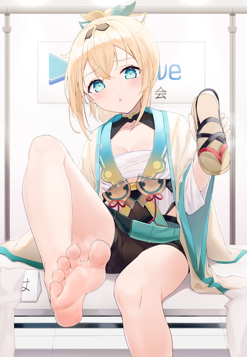 kazama iroha (hololive) drawn by kou_futoshi