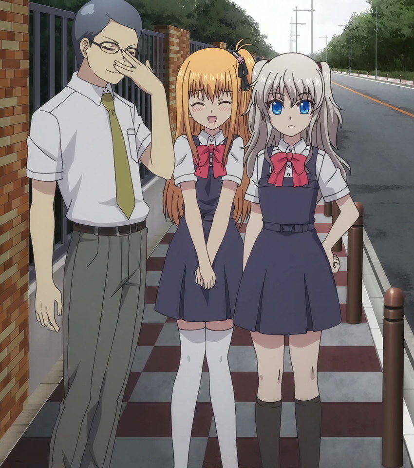 tomori nao, nishimori yusa, and takajou joujirou (charlotte)